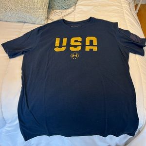 Men’s Under Armour USA Shirt in Navy